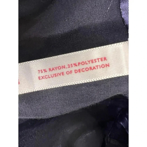 GORGEOUS Cruz Natori Purple Embroidered V-Neck Blouse Size XSMALL EUC - Picture 11 of 12